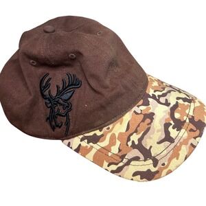 Accent Bushlan Logo Cap –deer hunting Camouflage, brown‎
